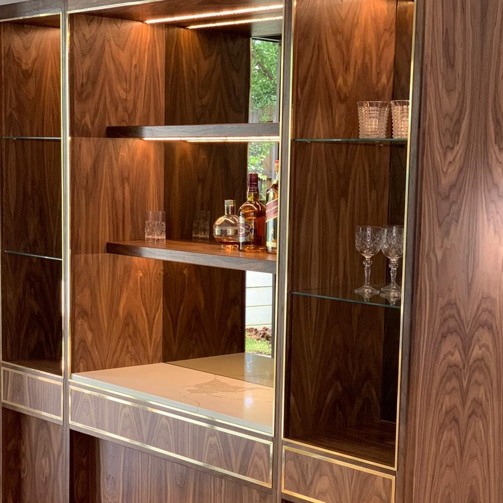 Home bar unit & custom bar cabinet