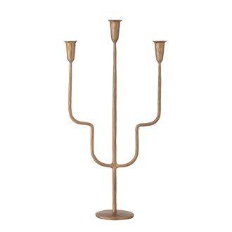 CREATIVE COLLECTION-Kalla Candle Holder, Brass, Metal