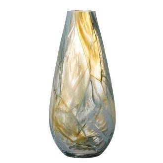 Creative Collection-Lenoah Vase, Yellow, Glass