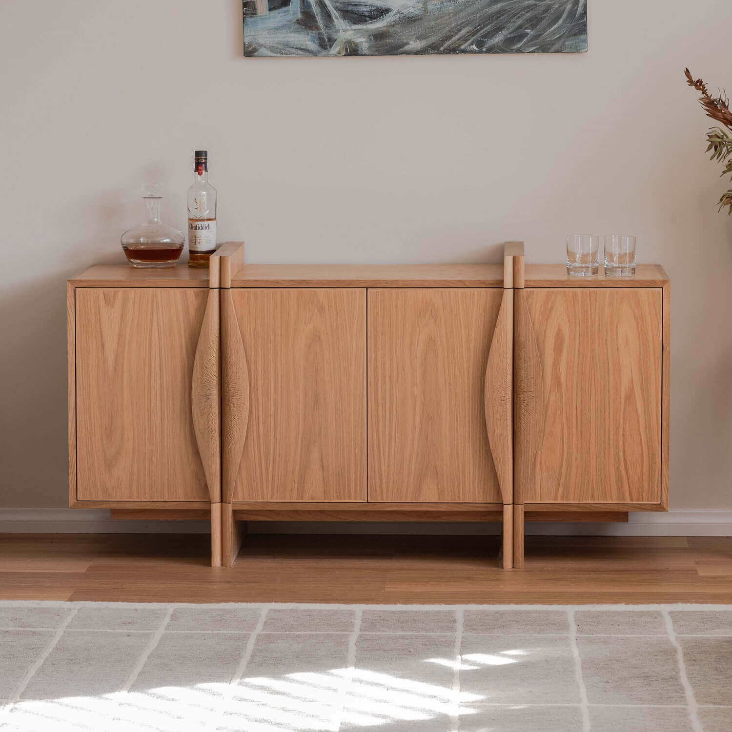 Oak Sideboard custom made