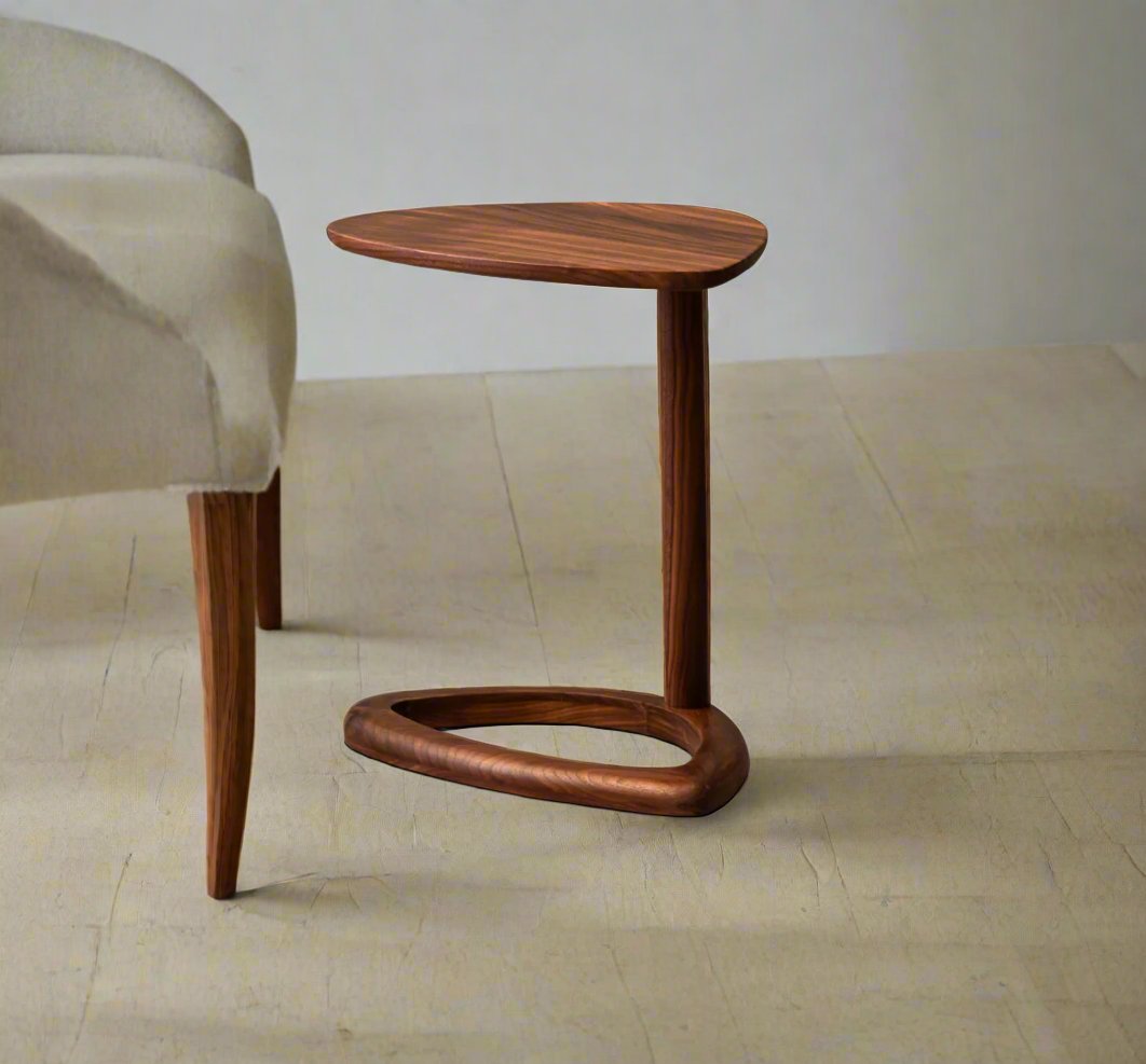 Solid Walnut Side Table