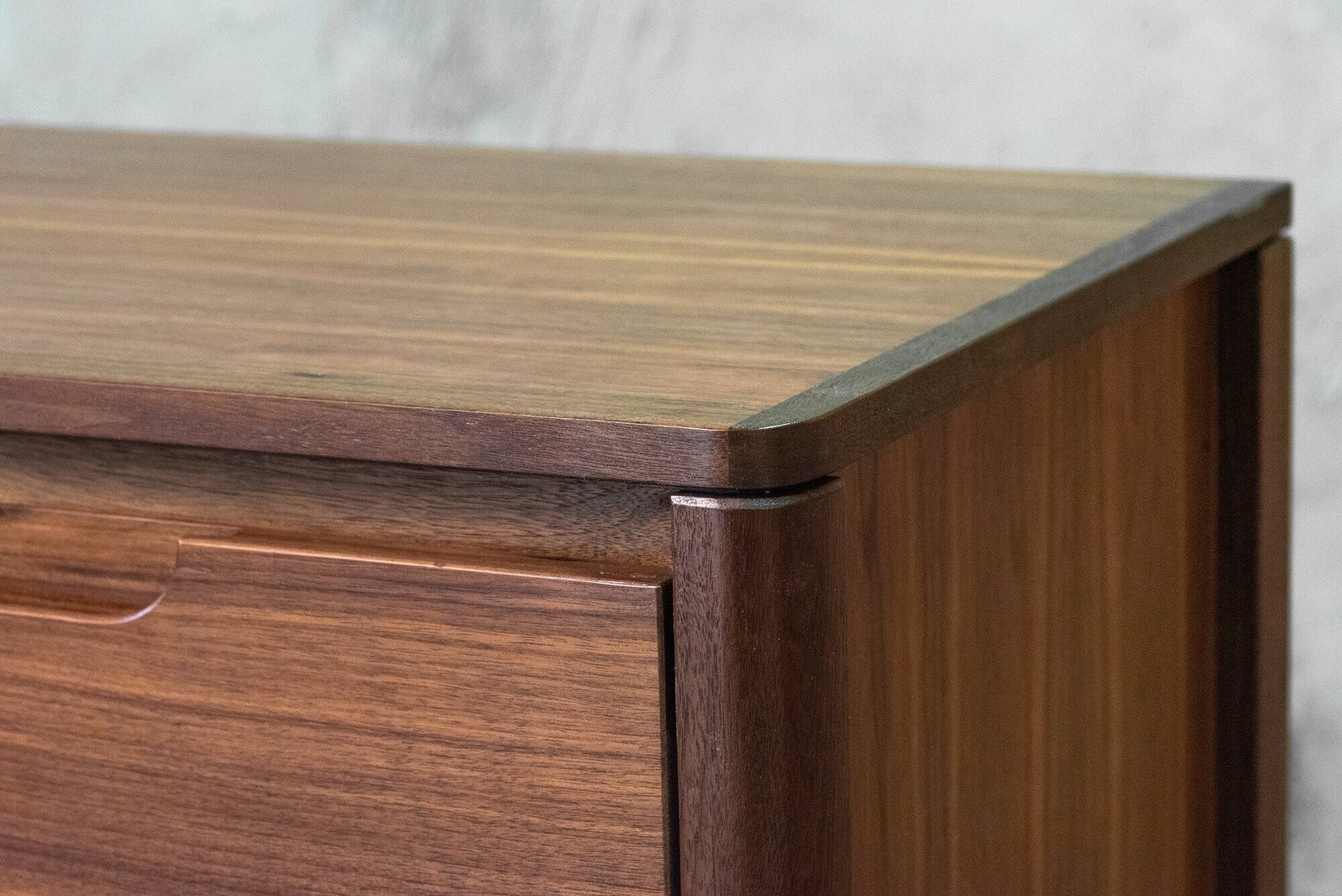 Anitha Walnut Chest of Drawers - Handmade In Australia