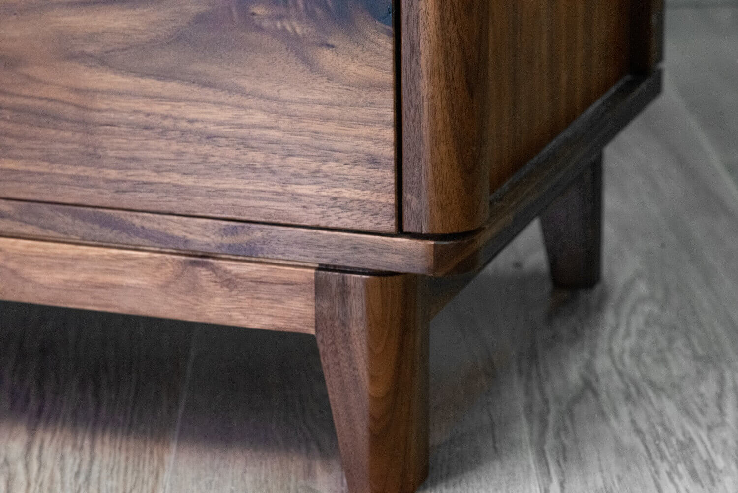Anitha Walnut Chest of Drawers - Handmade In Australia