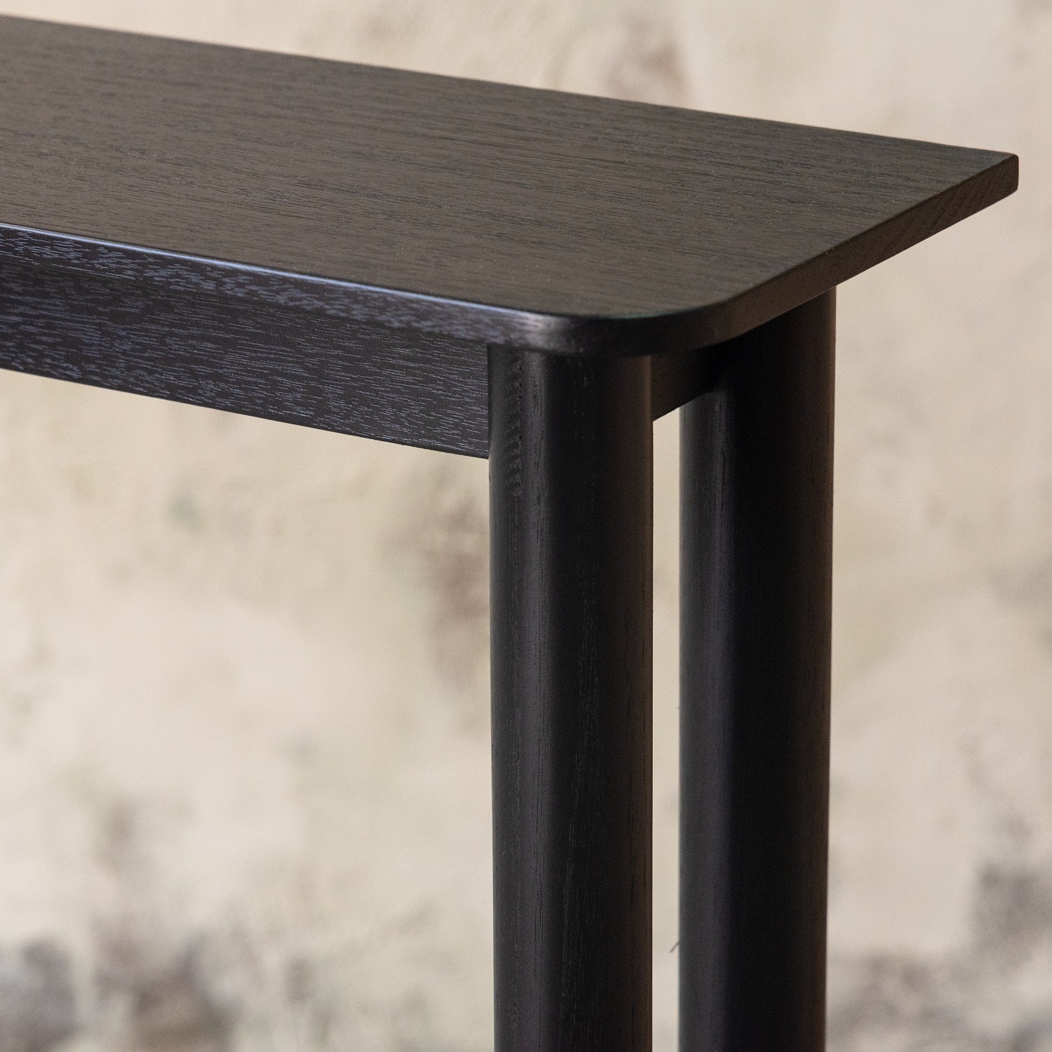 Sima Black Console Table / Ebony